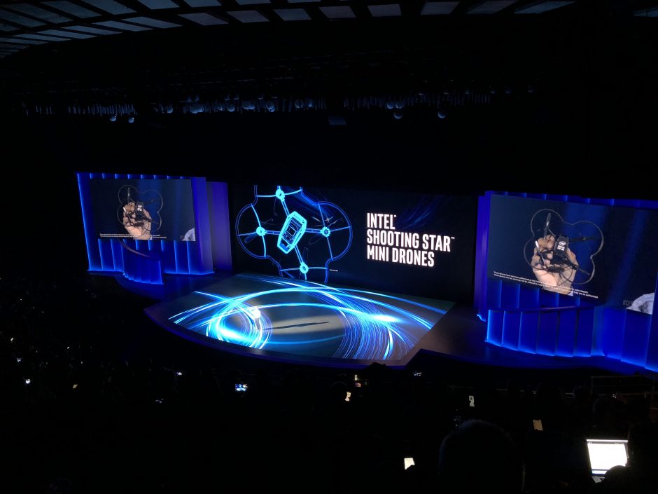 shooting star drone from intel
